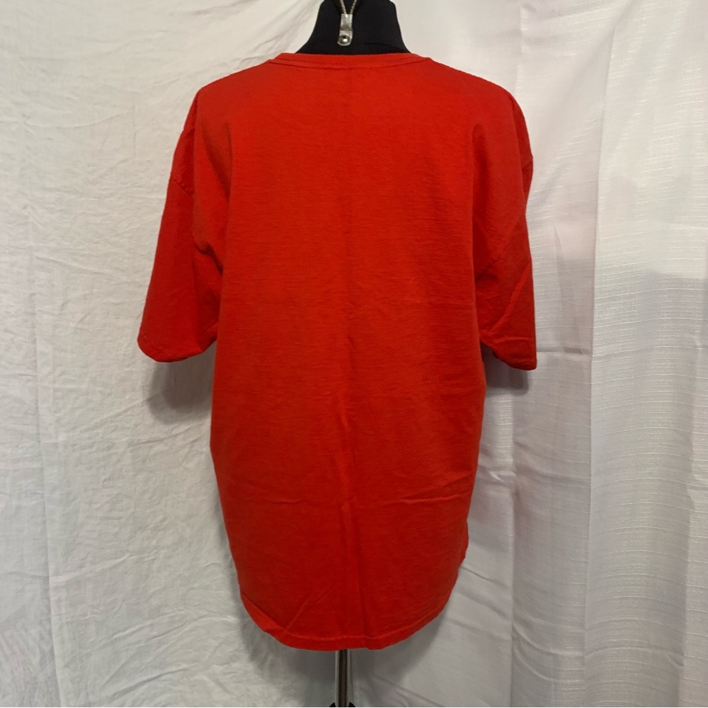 Vintage Disney Mickey Unlimited T Shirt Red Mandela, GUC, No Size Tag- 1X/2X - Picture 3 of 13